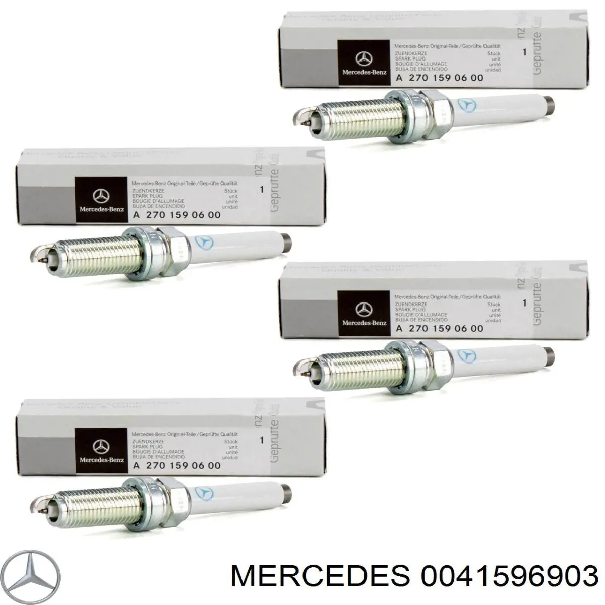 Bujias de encendido Mercedes 0041596903
