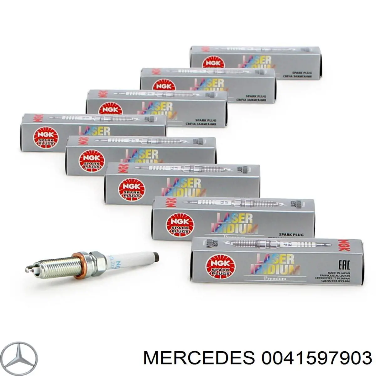 0041597903 Mercedes Bujía de ignición