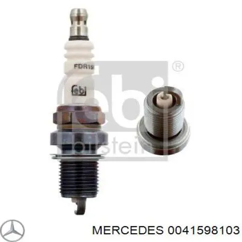 Bujías Mercedes 0041598103 precio, desde 12,19 EUR