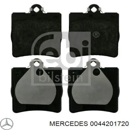 Comprar 0044201720 Mercedes Pastillas de freno traseras