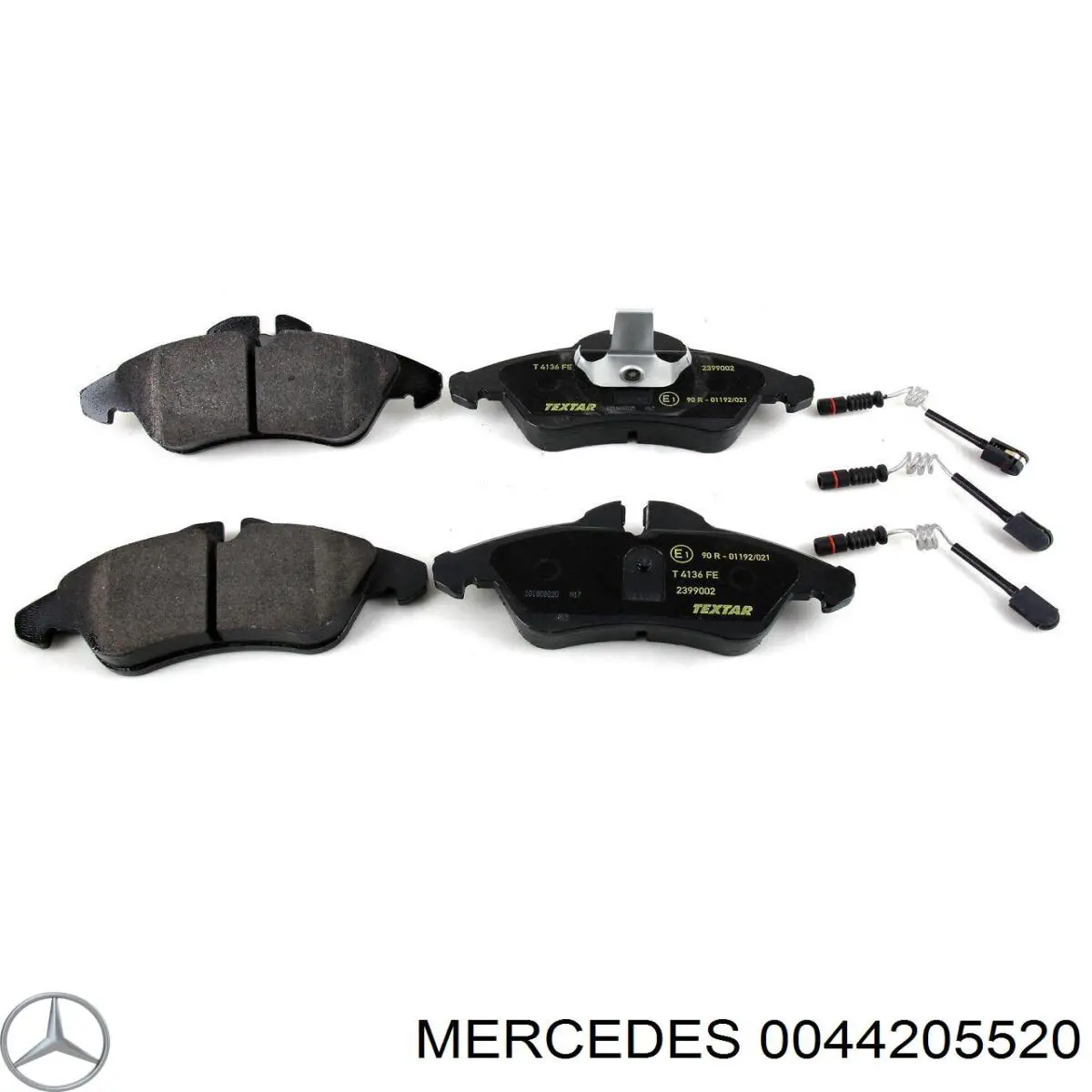 Pastillas freno delanteras Mercedes 0044205520 precio, desde 25,98 EUR