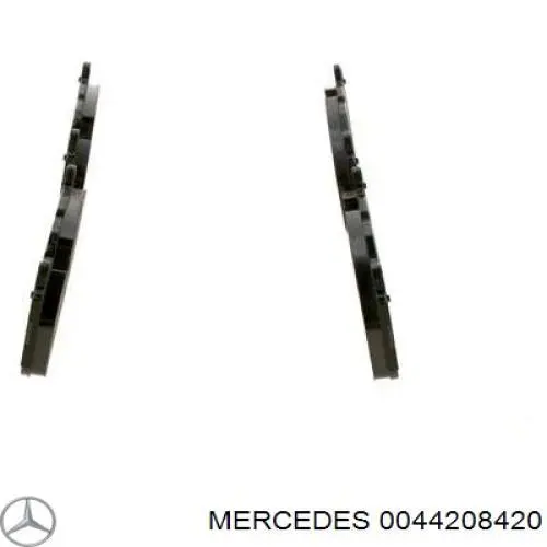 0044208420 Mercedes pastillas de freno delanteras