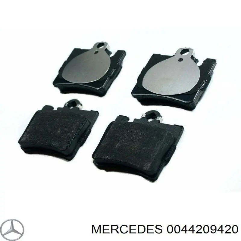 0044209420 Mercedes pastillas de freno traseras