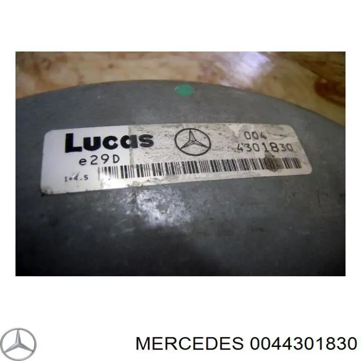 Comprar 0044301830 Mercedes Servofreno