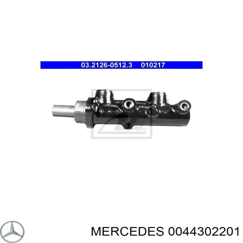 Cilindro maestro de frenos Mercedes 0044302201 precio, desde 255,55 EUR