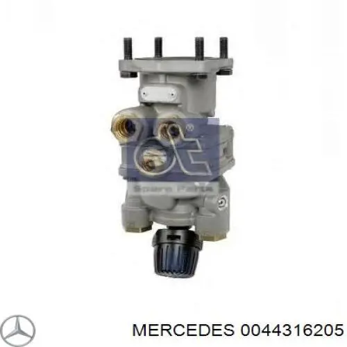 0044316205 Mercedes Válvula de freno bajo pedal (camión)
