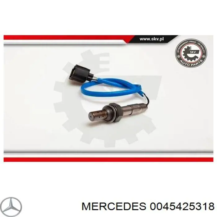 0045425318 Mercedes sonda lambda sensor de oxigeno para catalizador