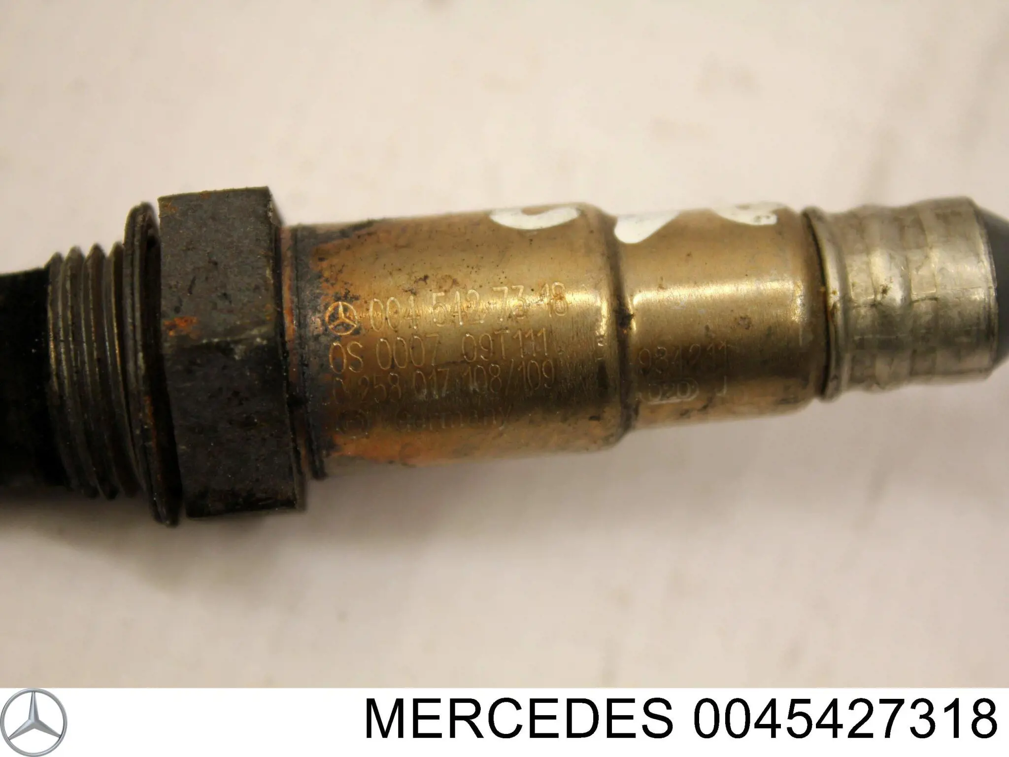 Sensor de oxígeno previo al catalizador 0045427318 Mercedes