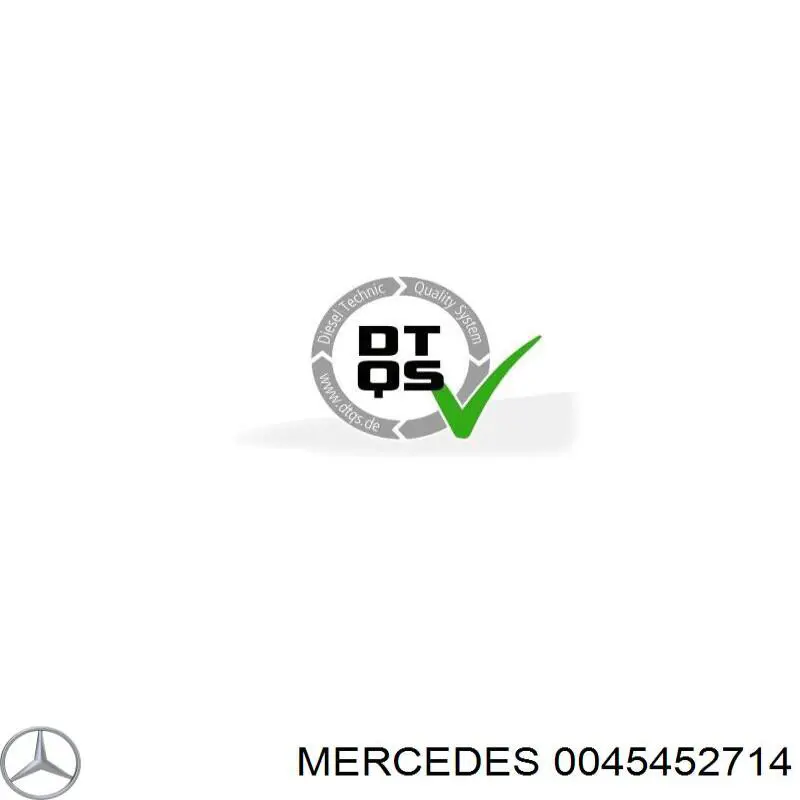 0045452714 Mercedes interruptor, piloto de marcha atrás