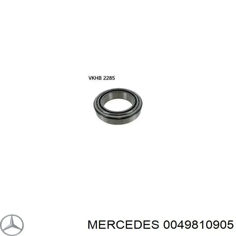 0049810905 Mercedes cojinete de rueda trasero