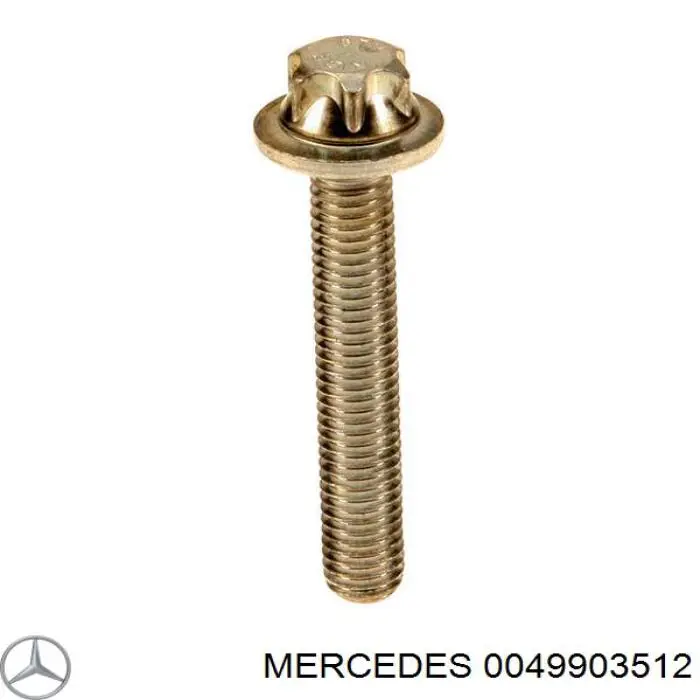Tornillo (tuerca) de sujeción Mercedes 0049903512 precio, desde 2,23 EUR