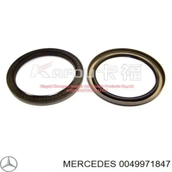 0049971847 Mercedes anillo retén, cubo de rueda delantero