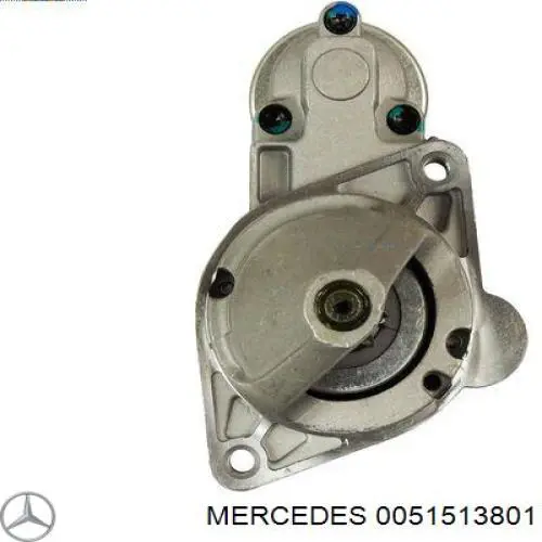 0051513801 Mercedes motor de arranque