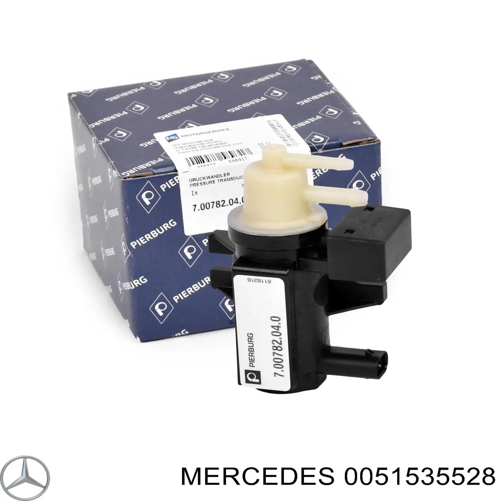 Comprar 0051535528 Mercedes Válvula solenoide de control de presión de sobrealimentación