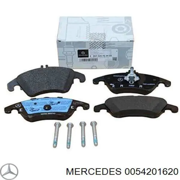 0054201620 Mercedes pastillas de freno delanteras