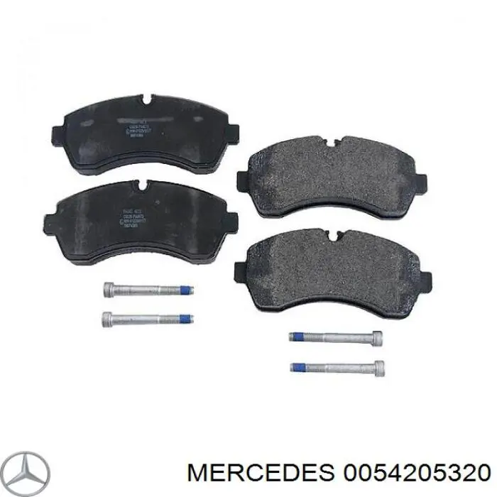 Pastillas de freno 0054205320 Mercedes