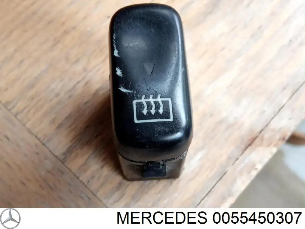 0055450307 Mercedes boton de la calefaccion ventana trasera