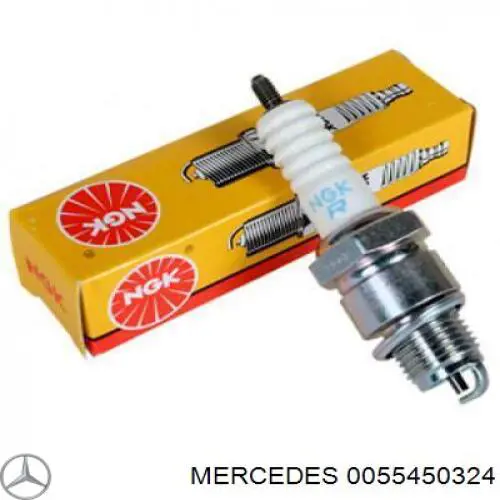 0055450324 Mercedes sensor de temperatura del refrigerante