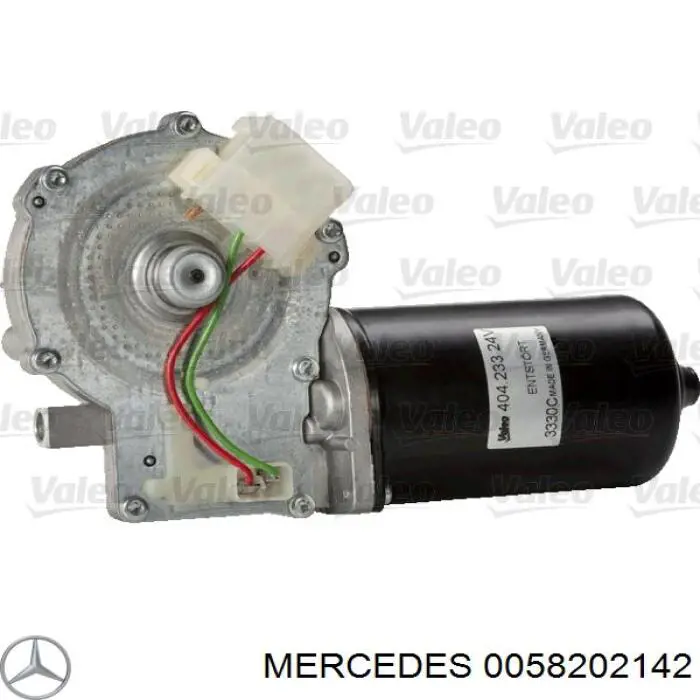 0058202142 Mercedes Motor del limpiaparabrisas