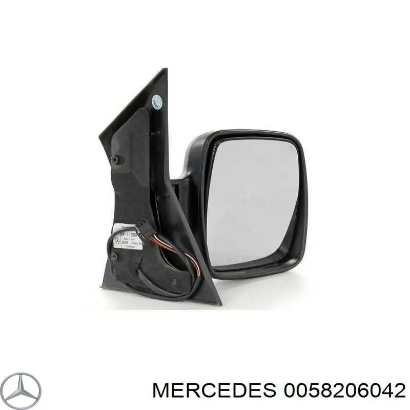 0058206042 Mercedes motor de la lente de espejo retrovisor