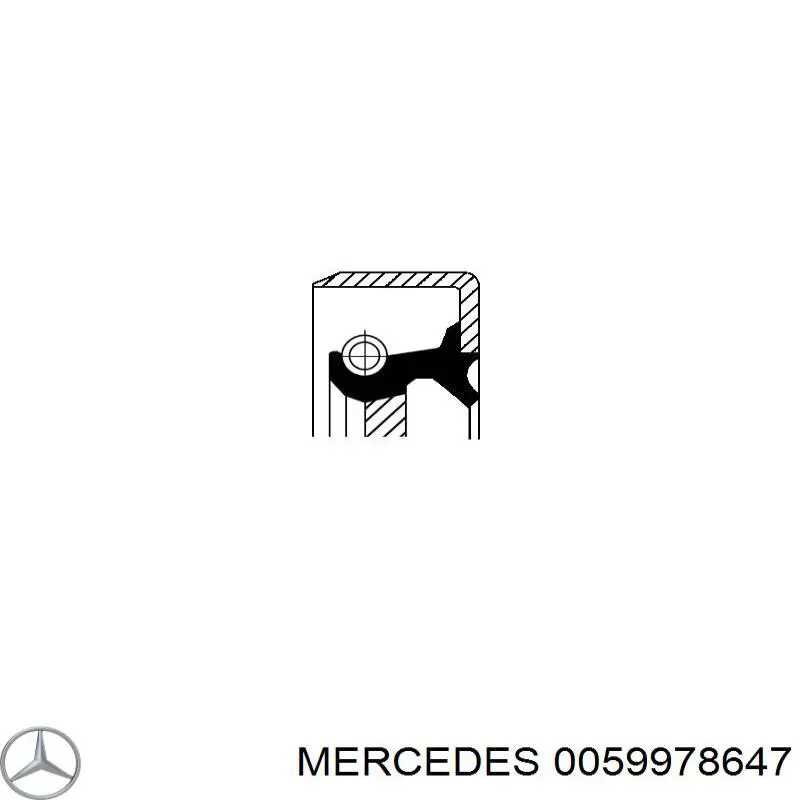 0059978647 Mercedes anillo reten caja de cambios