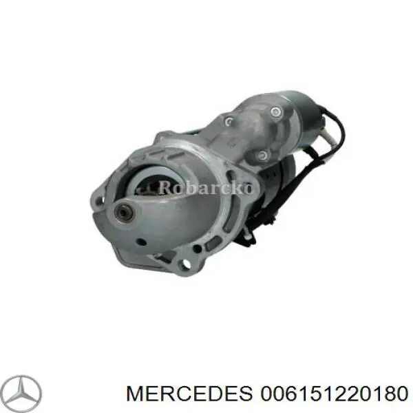 006151220180 Mercedes motor de arranque