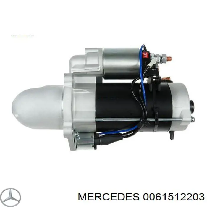 0061512203 Mercedes motor de arranque