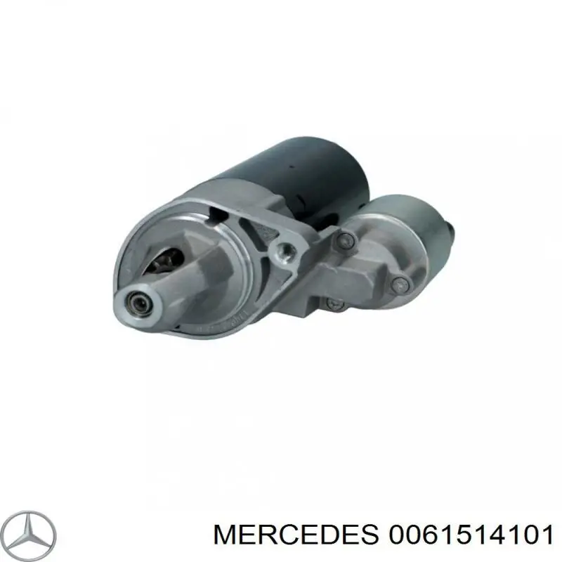 0061514101 Mercedes motor de arranque