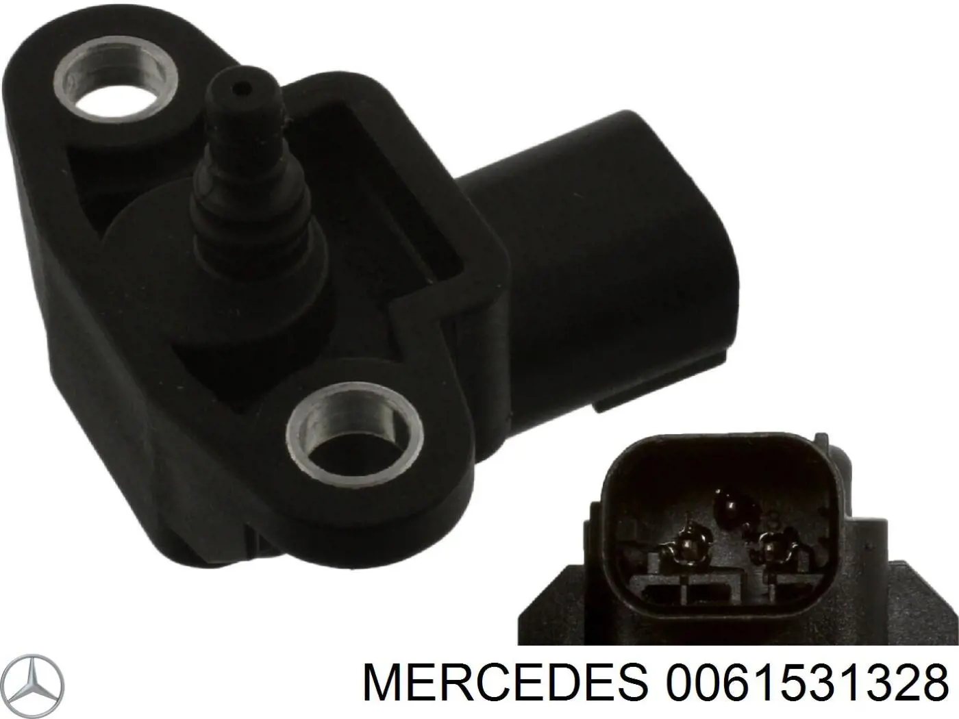 0061531328 Mercedes sensor de presion del colector de admision
