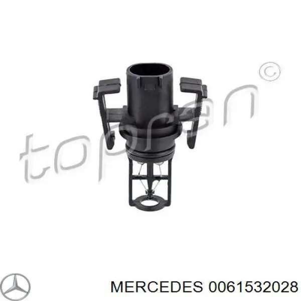 0061532028 Mercedes sensor, temperatura del aire de admisión