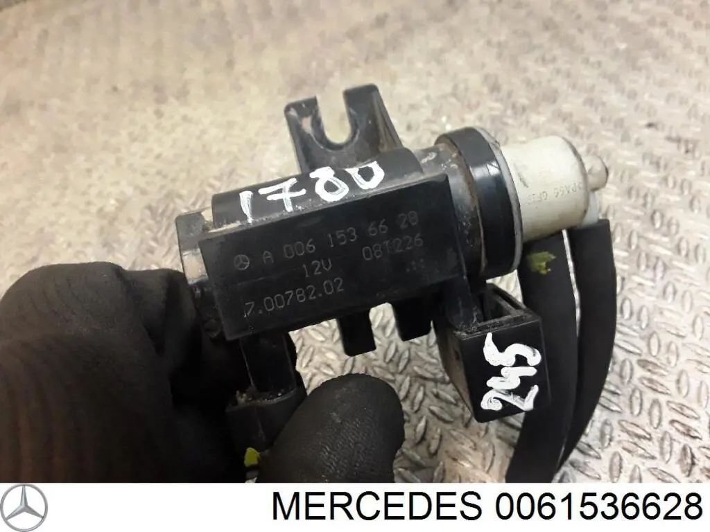 Comprar 0061536628 Mercedes Válvula solenoide de control de presión de sobrealimentación