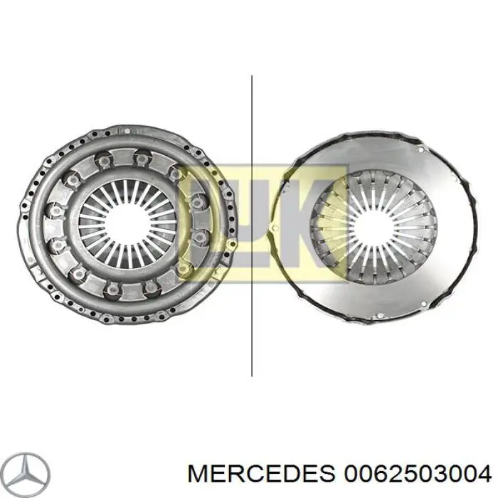 0062503004 Mercedes plato de presión del embrague