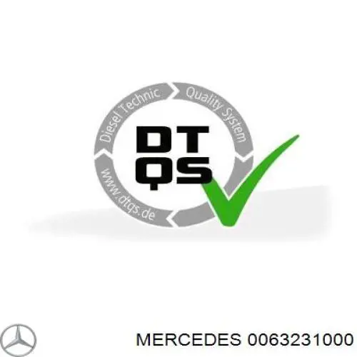 0063231000 Mercedes amortiguador delantero