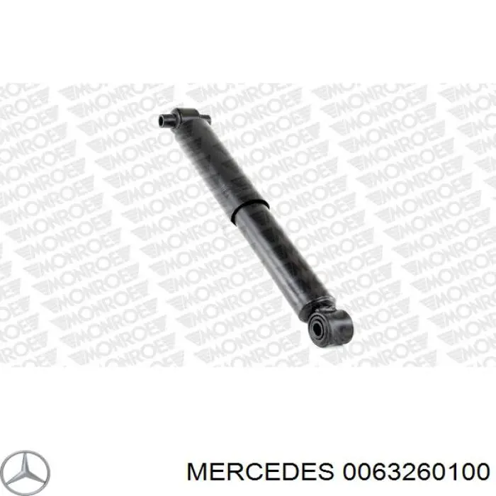 0063260100 Mercedes amortiguador trasero