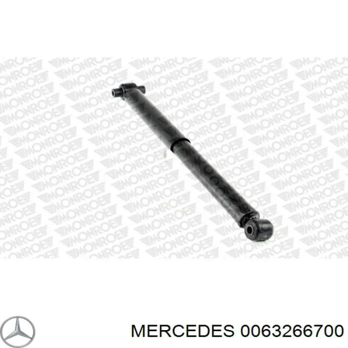 0063266700 Mercedes amortiguador trasero