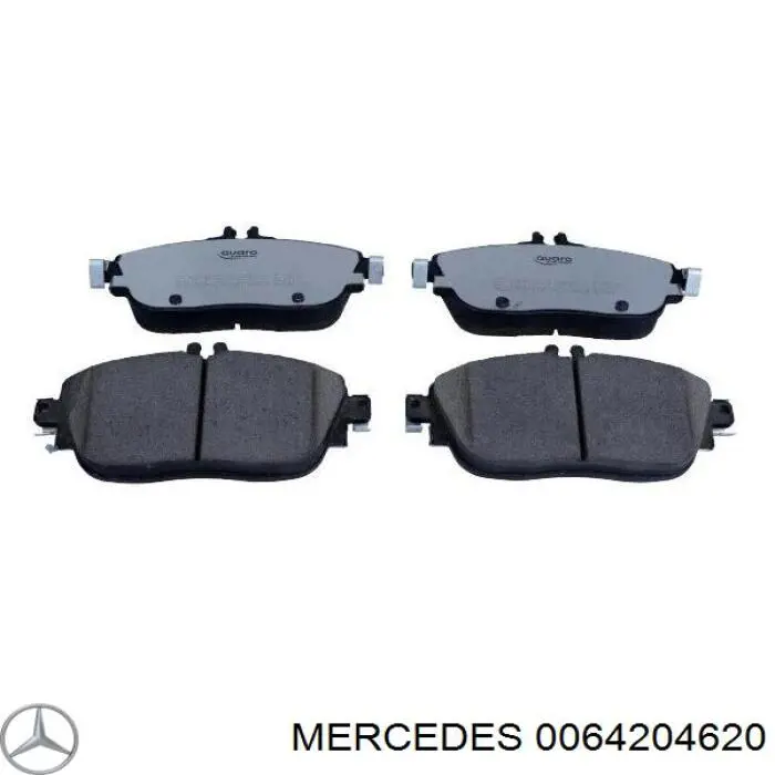 0064204620 Mercedes Pastillas delanteras