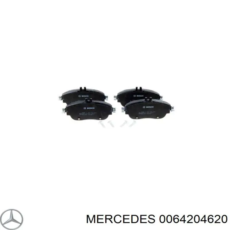 Pastillas de freno 0064204620 Mercedes