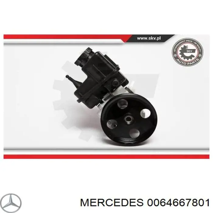 0064667801 Mercedes bomba de dirección