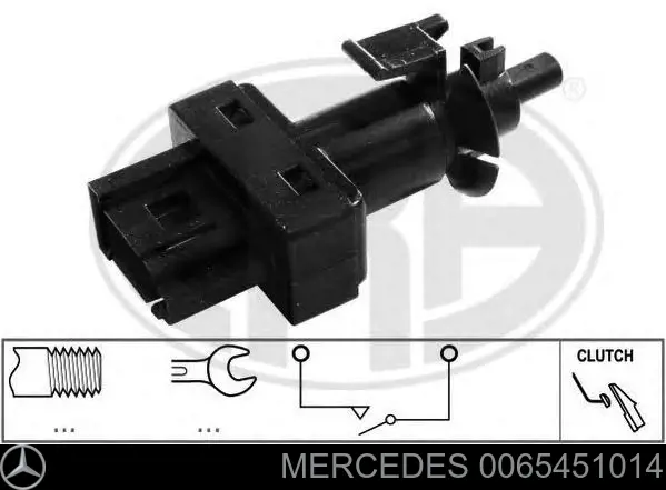 Comprar 0065451014 Mercedes Interruptor de embrague