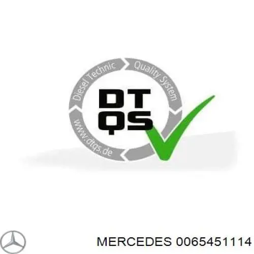 0065451114 Mercedes sensor de presión, frenos de aire