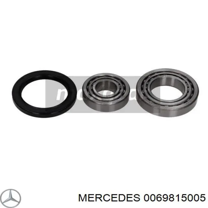 006 981 50 05 Mercedes cojinete externo del cubo de la rueda delantera