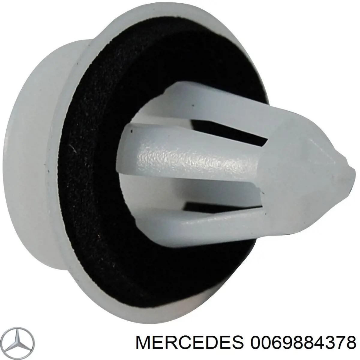 0069884378 Mercedes clips fijación, revestimiento puerta