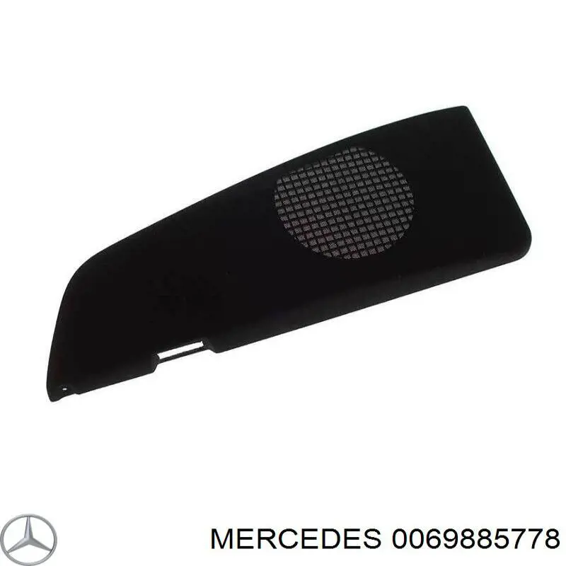 Comprar A0039884178 Mercedes Clip de sujeción de moldura de estribo