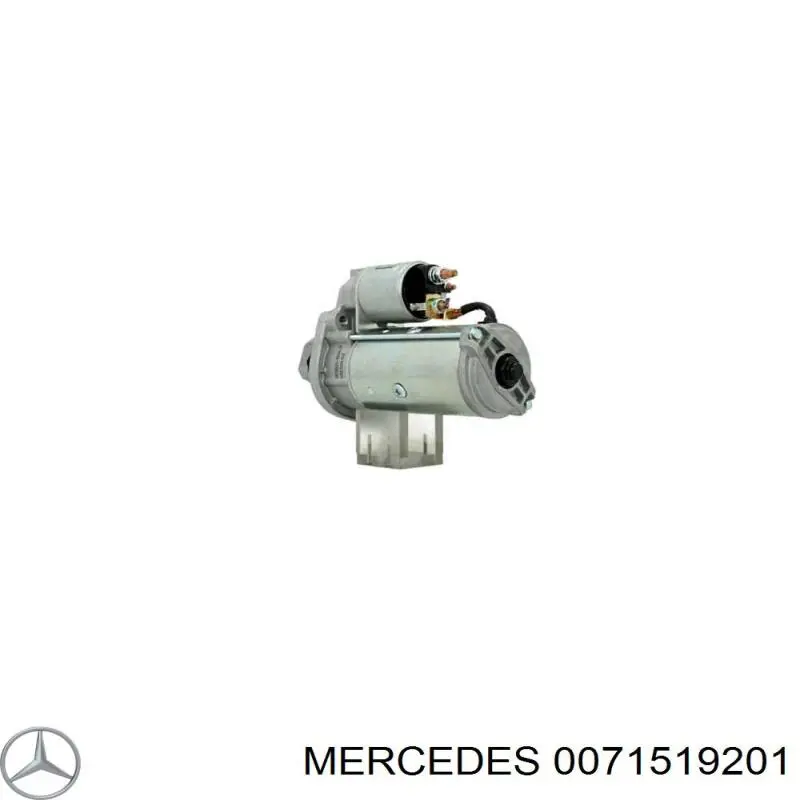 0071519201 Mercedes motor de arranque