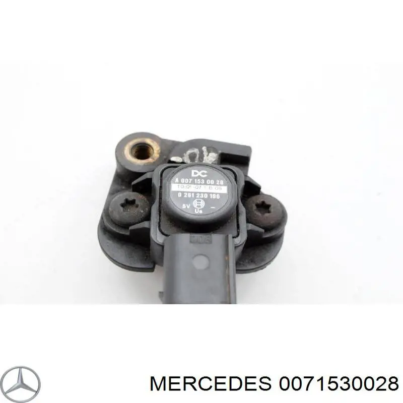 0071530028 Mercedes sensor de presion del colector de admision