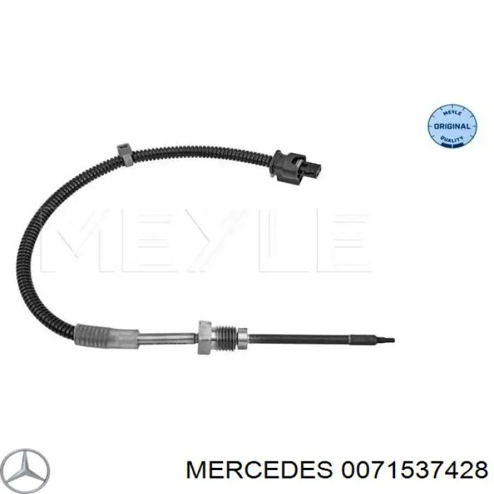 Sensor de temperatura, gas de escape, en catalizador