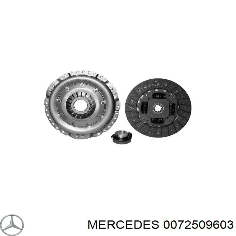 0072509603 Mercedes disco de embrague