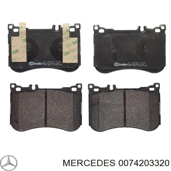 Comprar 0074203320 Mercedes Pastillas delanteras de freno