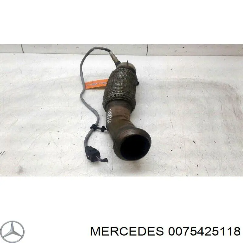 0075425118 Mercedes sonda lambda sensor de oxigeno para catalizador