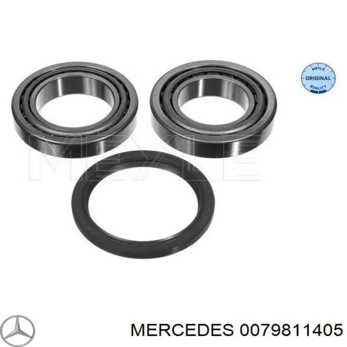 0079811405 Mercedes cojinete de rueda trasero